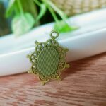 antique bronze pendent 06