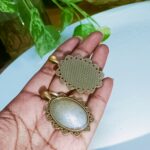antique bronze pendant 14