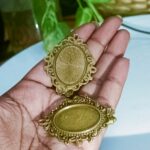 antique bronze pendant 17