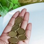 antique bronze pendant 24