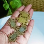 antique bronze pendant 34