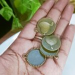antique bronze pendant 36