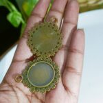 antique bronze pendant 40