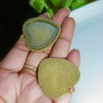 antique bronze pendant 47