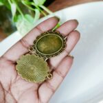 antique bronze pendent 08