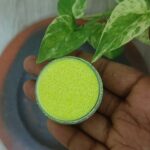 DUSTY GLITTER LIGHT YELLOW