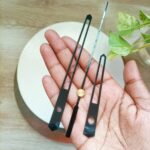 CLOCK HAND BLACK POINTED