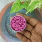 blush pink glitter