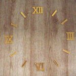 1inch ROMAN WITH STICK NUMBERS